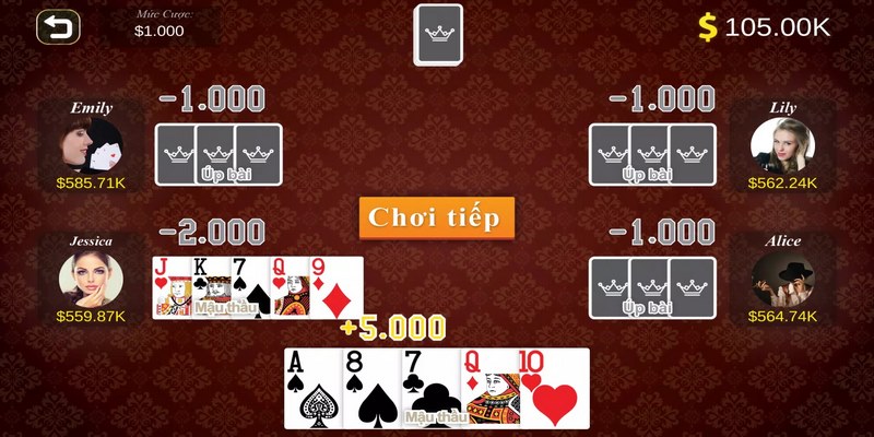 Định nghĩa về game xì tố