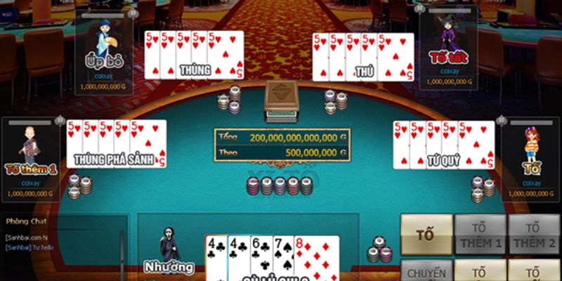 Hướng dẫn chơi kiểu Texas Hold’em